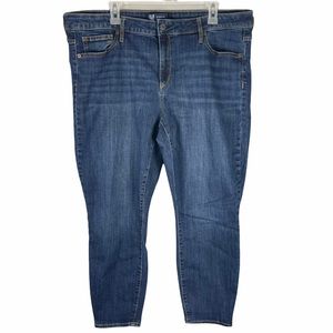 Gap denim plus size curvy leggings jeans skinny